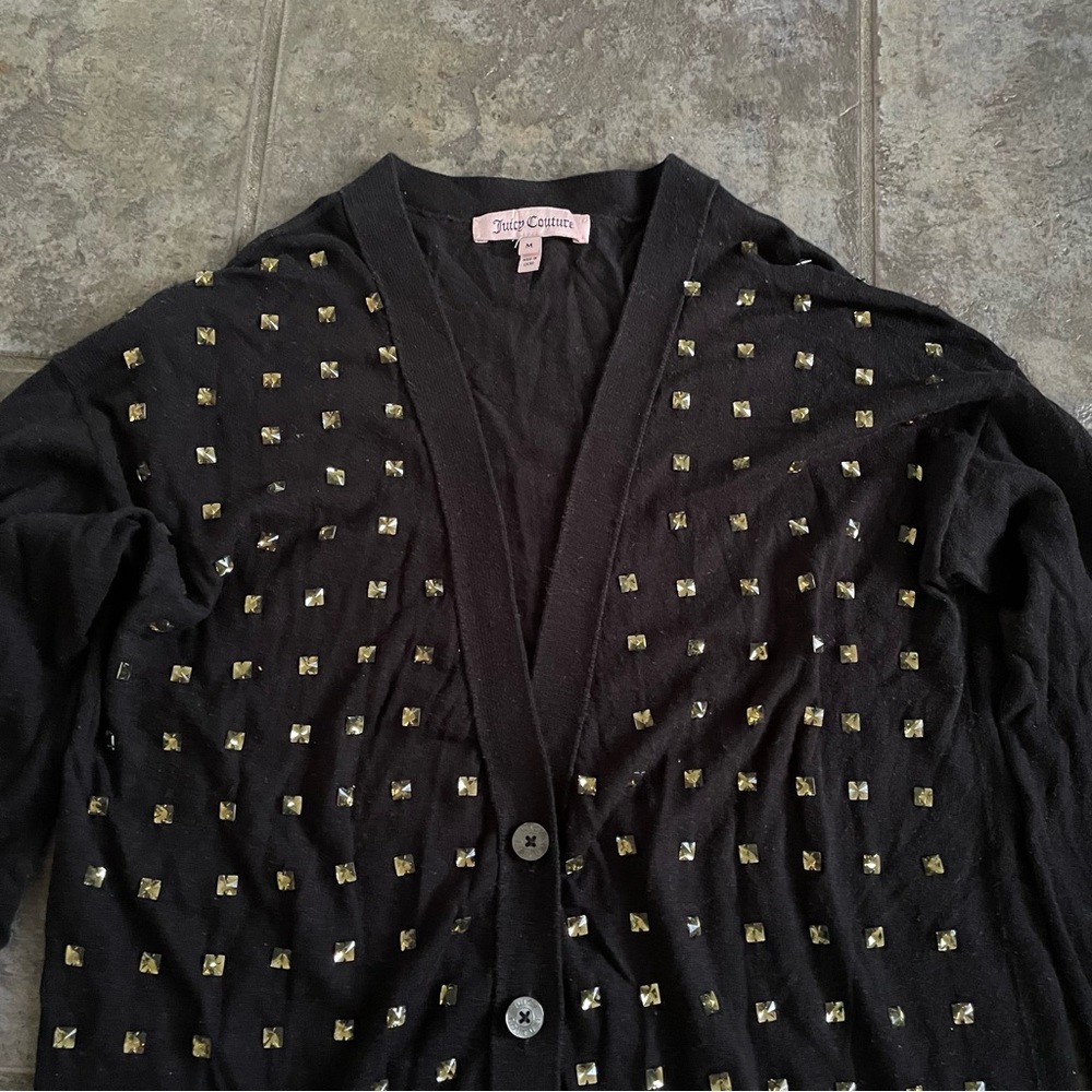 Juicy Couture Women’s Shirt Top T-Shirt Cardigan. Size M - Picture 2 of 2